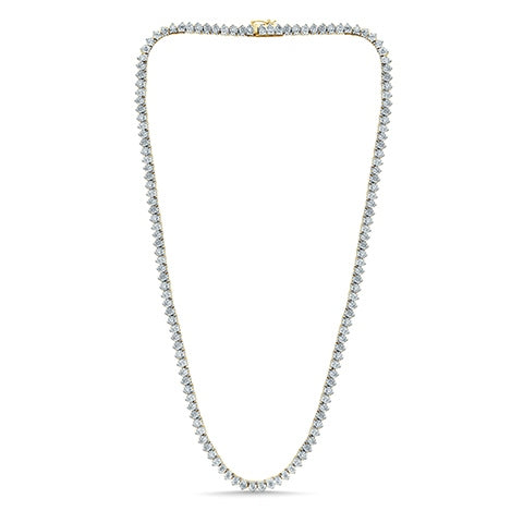 10K 4.20- 4.43CT D- NECKLACE