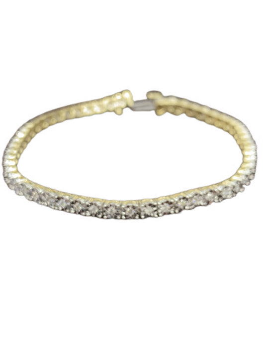 10KT 0.46- 0.55CT D-BRACELET